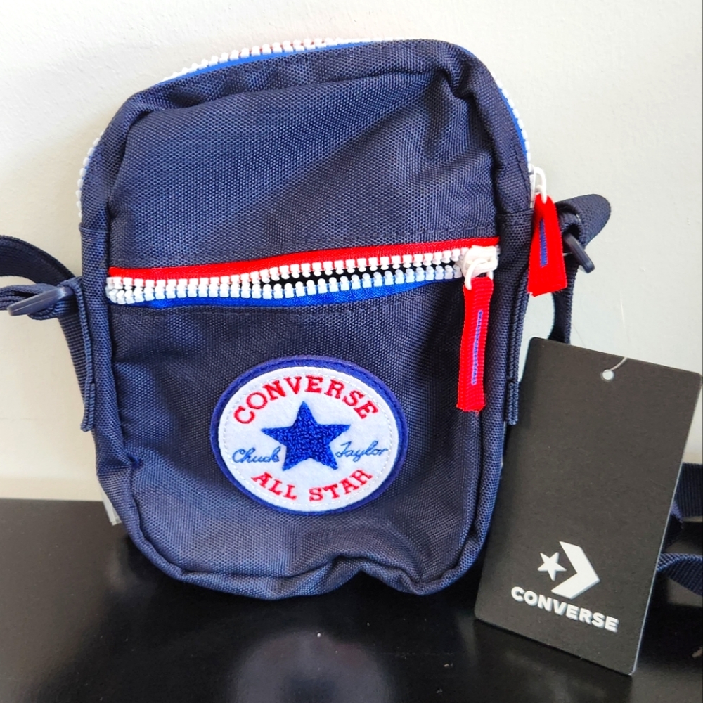 Converse small cross-body bag,obsidian blue, 7"x5"x1"
